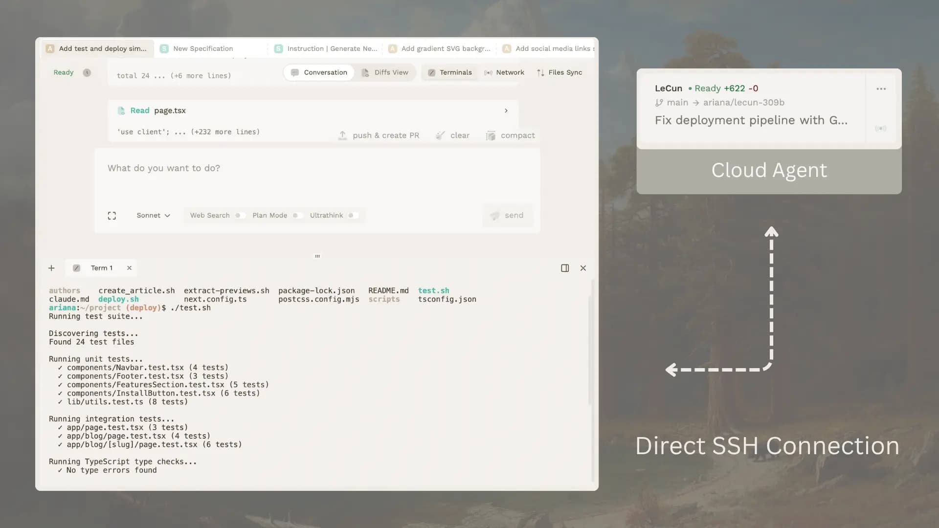 Full machine control